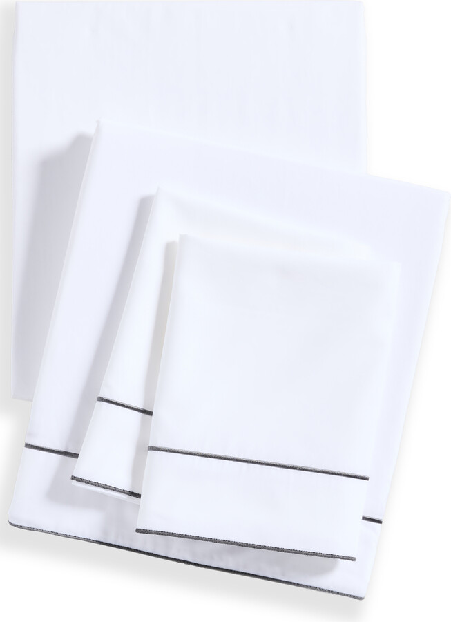 Kassatex Salerno Percale Queen Sheet Set