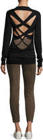 Thumbnail for your product : A.L.C. Liva Strappy-Back Merino Wool Sweater