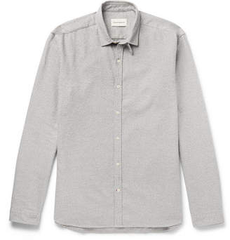 Oliver Spencer Clerkenwell Brushed-cotton Shirt