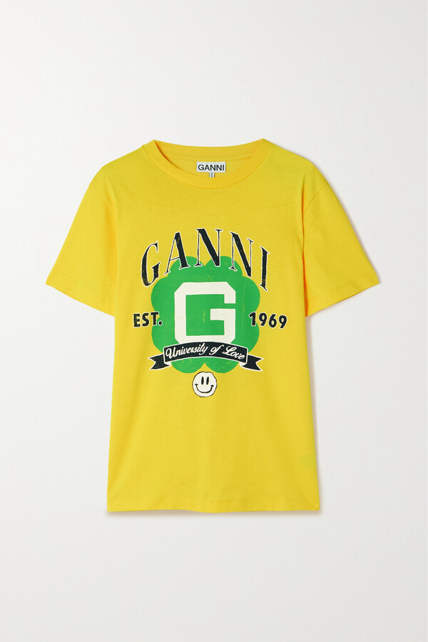 Ganni Women's T-shirts | Shop The Largest Collection | ShopStyle