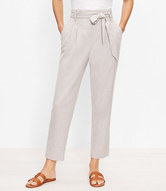 Loft slim pants with stretch waist Clearance