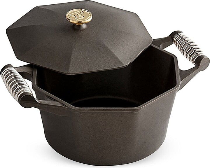 Lodge Cast Iron Finex 5 Quart Dutch Oven Cookware - Macy's