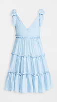 Thumbnail for your product : ENGLISH FACTORY Tie Shoulder Mini Dress