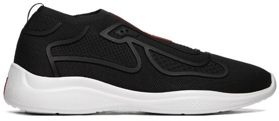 prada americas cup sneakers grey