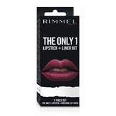 Thumbnail for your product : Rimmel The Only 1 Lipstick & Liner Kit 2 piece