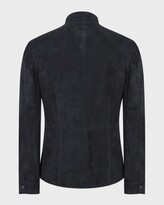 Thumbnail for your product : John Varvatos Men's Snap-Front Suede Shirt Jacket