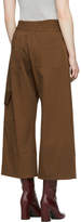 Thumbnail for your product : Nomia Brown Gathered Culottes