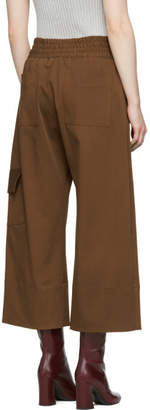 Nomia Brown Gathered Culottes