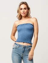 Thumbnail for your product : Sky And Sparrow Smocked Womens Tube Top