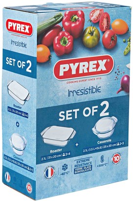Pyrex Casserole And Roaster Set