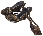 Thumbnail for your product : D&G 1024 D&G Leopard print Cloth Sandals
