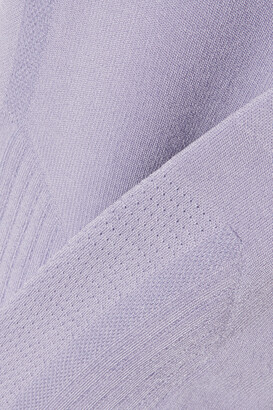 AZ Factory Mybody Paneled Stretch-knit Leggings - Lilac