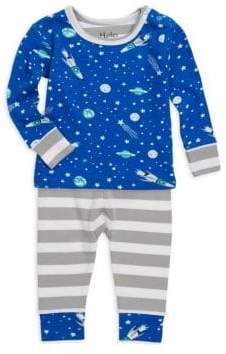 Hatley Baby Boy's Two-Piece Outer Space Top & Pants Set