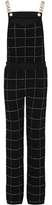 Balmain Knitted checked jumpsuit 