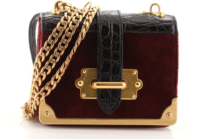 prada micro cahier bag