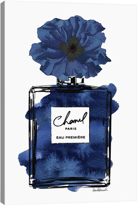 iCanvas Coco Chanel Perfume Wall Art By Amanda Greenwood - ShopStyle  Paintings