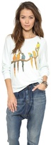 Thumbnail for your product : Wildfox Couture Birds in Paradise Baggy Beach Jumper