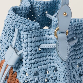 Miu Miu Woven fabric mini-bag - ShopStyle Shoulder Bags
