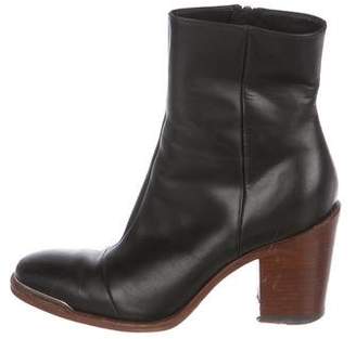 Celine Round-Toe Ankle Boots