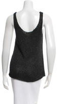 Thumbnail for your product : L'Agence Metallic Sleeveless Top