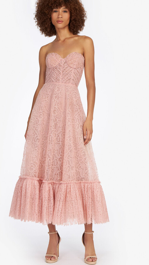 Amantine Aesthetic Dresses - The Élodie Mini Dress Large / Pink