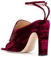 Thumbnail for your product : Sergio Rossi Embellished Velvet Sandals