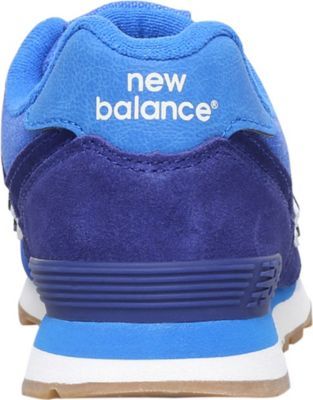 New Balance 574 suede and mesh trainers 9-10 years
