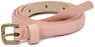 Forever 21 textured faux leather skinny belt