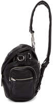 Thumbnail for your product : Alexander Wang Black and Silver Mini Marti Backpack