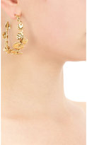 Thumbnail for your product : Aurélie Bidermann Nympheas Hoop Earrings