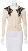 Thumbnail for your product : Behnaz Sarafpour Silk-Blend Knit Cardigan
