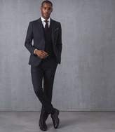 Thumbnail for your product : Reiss MARUSO WOOL SLIM FIT TROUSERS Navy