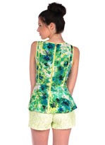 Thumbnail for your product : Romeo & Juliet Couture Floral Peplum