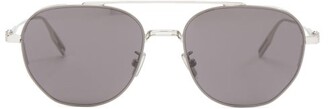 Christian Dior Neodior Round Metal Sunglasses - Silver