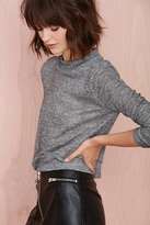 Thumbnail for your product : Nasty Gal Low Fi Sweatshirt