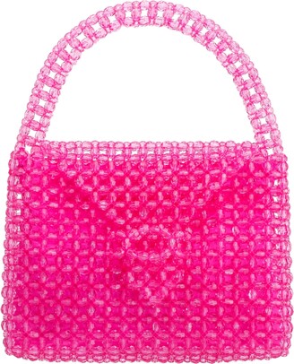 Beaded Leather Fringe Purse – Pink House Boutique