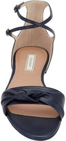 Thumbnail for your product : Nina Ricci Knot Band Ankle-strap Flat Sandals