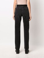Thumbnail for your product : MM6 MAISON MARGIELA Belted Straight-Leg Jeans