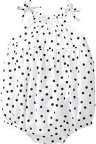 Thumbnail for your product : Old Navy Polka-Dot Bubble Rompers for Baby