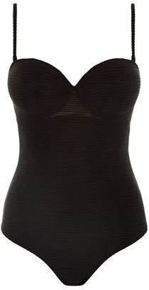 Prism Ribbed Bandeau Swimsuit