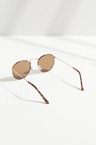 Thumbnail for your product : Urban Outfitters Billie Metal Round Sunglasses in Gold at