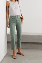 Thumbnail for your product : Etoile Isabel Marant Neac Cropped High-rise Slim-leg Jeans
