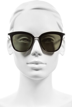 Le Specs Caliente 53mm Cat Eye Sunglasses