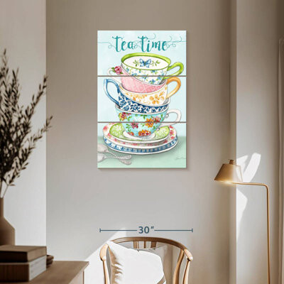 Winston Porter Watercolor Teacups