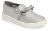 Thumbnail for your product : MICHAEL Michael Kors Girl's Ivy Bowi Slip-On Sneaker