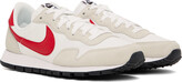 Thumbnail for your product : Nike White & Red Air Pegasus 83 Sneakers