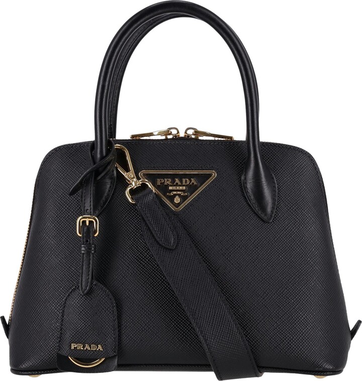 Prada Double Saffiano Leather Crossbody Bag