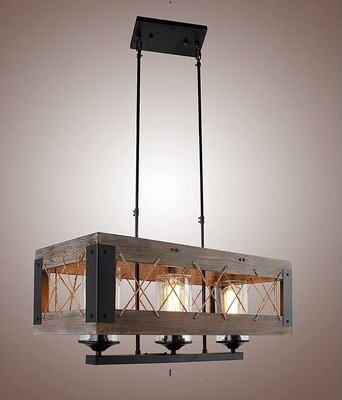 Porta tealight a lampadario appendibile - NaturDecor