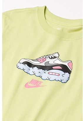 Nike Kids Kids NSW Tee DPTL Air AM90 (Little Kids/Big Kids) (Black) Girl's T Shirt