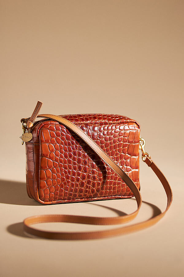 Clare V Marisol Woven Leather Crossbody Bag Assorted